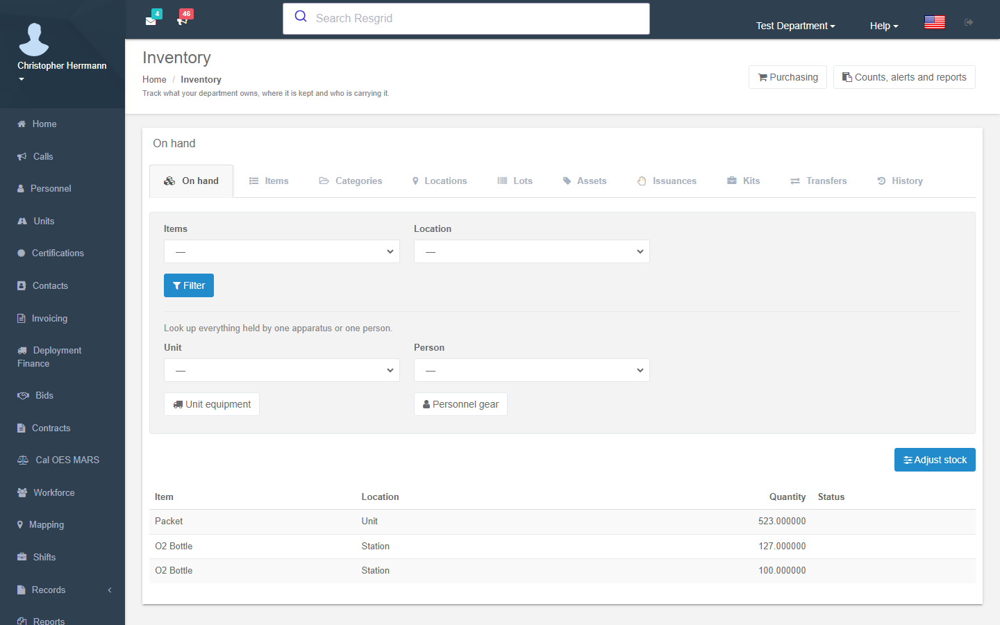 Stored balances backed by an immutable transaction ledger